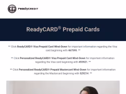 Myreadycard