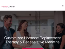 Healthgains logo