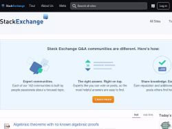 Stackexchange