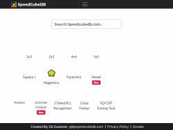 Speedcubedb