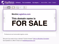 Marblelogistics