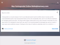Buycarisoprodolonlineinus