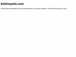 Bitsforpets