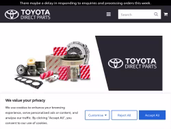 Toyotadirectparts logo