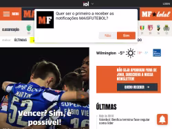 Maisfutebol logo
