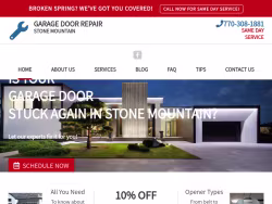 Garagedoorrepairstonemountain