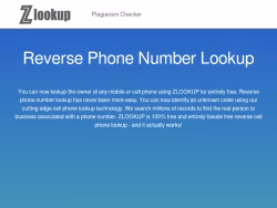 Zlookup