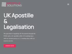 Apostillesolutions