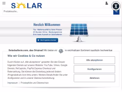 Solarbatterie