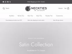 Necktiesinstock