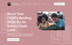 The Reading Elevation Blueprint logo