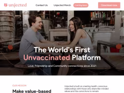 Unjected