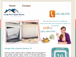 Garagedoorsopenerhouston