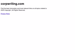 Corpwriting