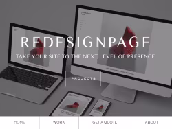 Redesignpage