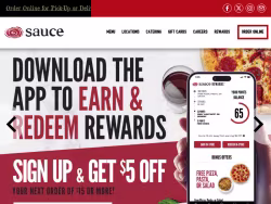 Saucepizzaandwine