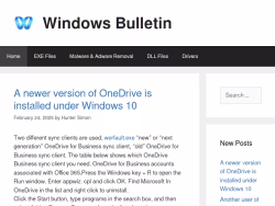 Windowsbulletin