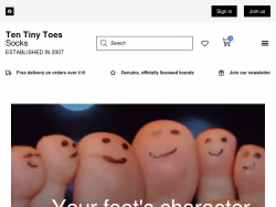 Tentinytoessocks