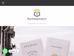 Buylegitpassport