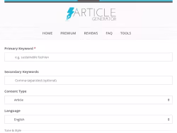 Articlegenerator