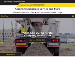 Concretecontractorfortwaltonbeach