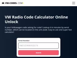 Vw-codes