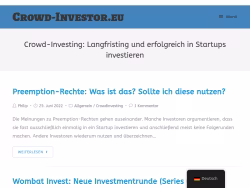 Crowd-investor