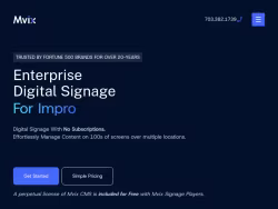 Mvixdigitalsignage