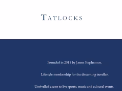 Tatlocks