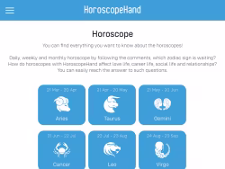 Horoscopehand