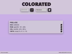 Colorated
