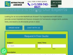 Mymathlabanswer