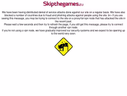 Skipthegames