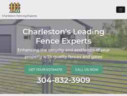 Charlestonwv-fencing logo