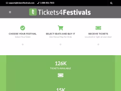 Tickets4festivals