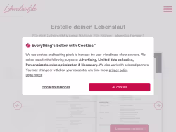 Lebenslauf