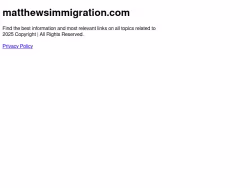 Matthewsimmigration