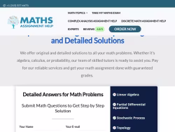 Mathsassignmenthelp