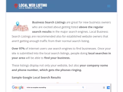 Localweblisting