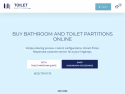 Toiletpartitions