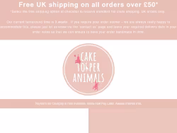Caketopperanimals