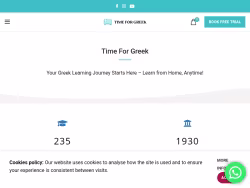 Timeforgreek