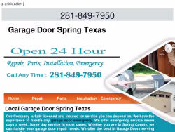 Garagedoor-springtx
