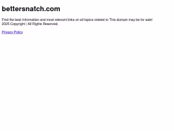 Bettersnatch