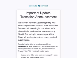 Personallydelivered