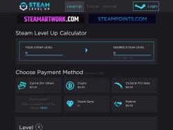 Steamlevelup