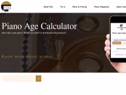 Pianoagecalculator