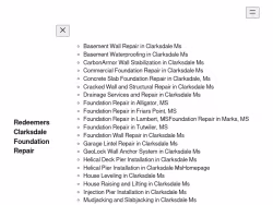 Redeemersclarksdalefoundationrepair