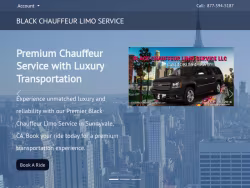 Blackchauffeurlimo