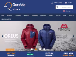 Outside